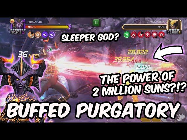 THE BIGGEST SLEEPER CHAMP BUFF OF 2024?! - 7 Star Buffed Purgatory - Marvel Contest of Champions