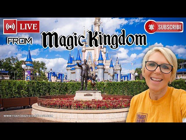 Magic Kingdom Rides, shows, parade  #live 11/12/24