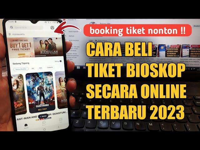 Cara beli tiket bioskop secara online | Cara beli tiket nonton bioskop secara online