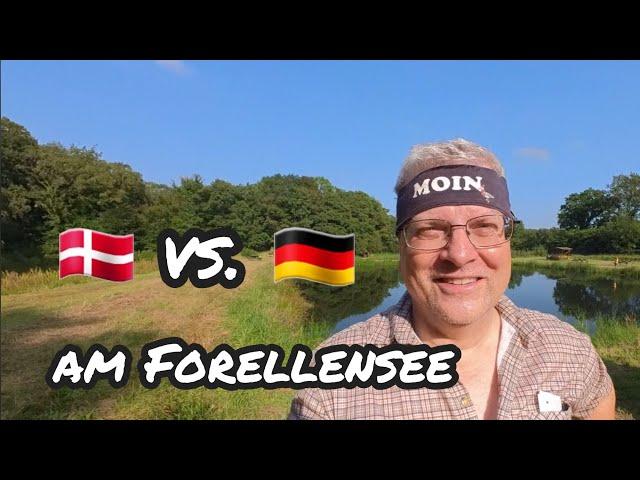 DÄNEMARK vs. DEUTSCHLAND im Ködervergleich am FORELLENSEE