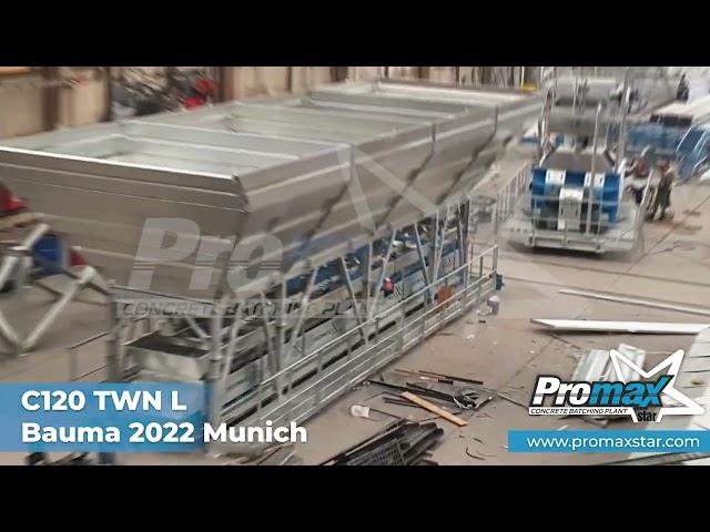 Bauma 2022 - Promax Concrete Batching Plant