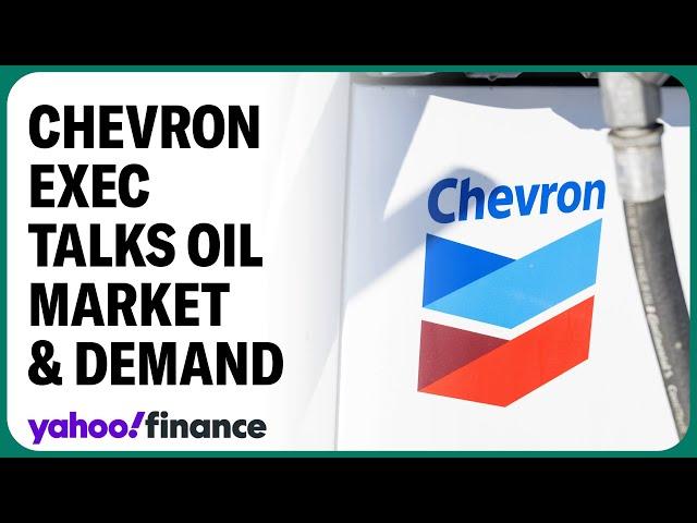 Chevron vice chair discusses oil demand, Hess deal