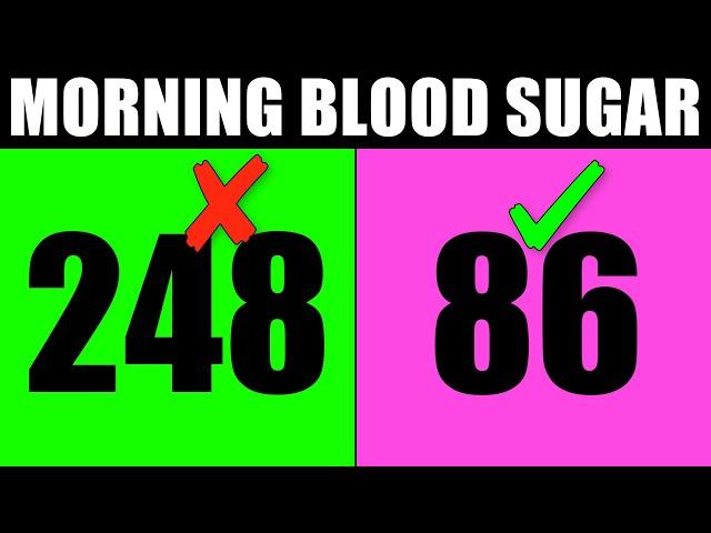 How to Avoid High Morning Blood Sugars | 6 Simple Tips