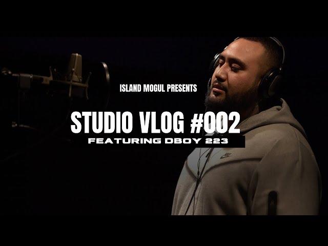 STUDIO VLOG #002 | DBOY 223 #Rapper #losangeles #Polynesians