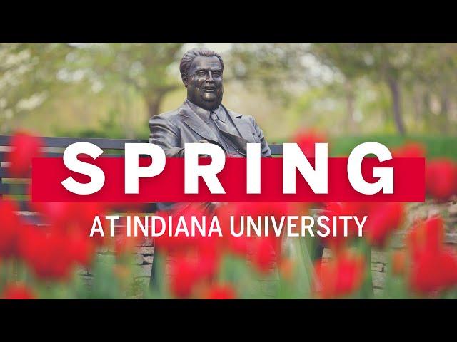 Springtime at Indiana University Bloomington