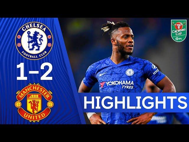 Chelsea 1-2 Manchester United | A Special Goal From Michy Batshuayi! | Highlights