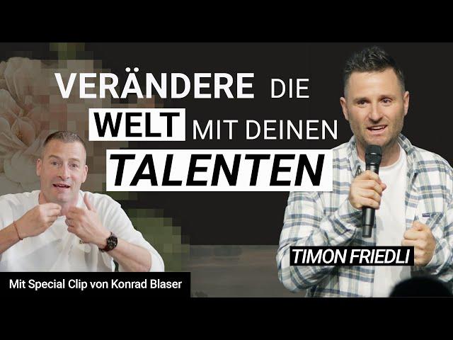 Timon Friedli: Mache den Unterschied - Schritte zu einem erfüllten und bedeutungsvollen Leben