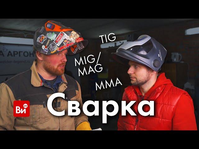 Сварка TIG,MIG,MMA - Крупным планом