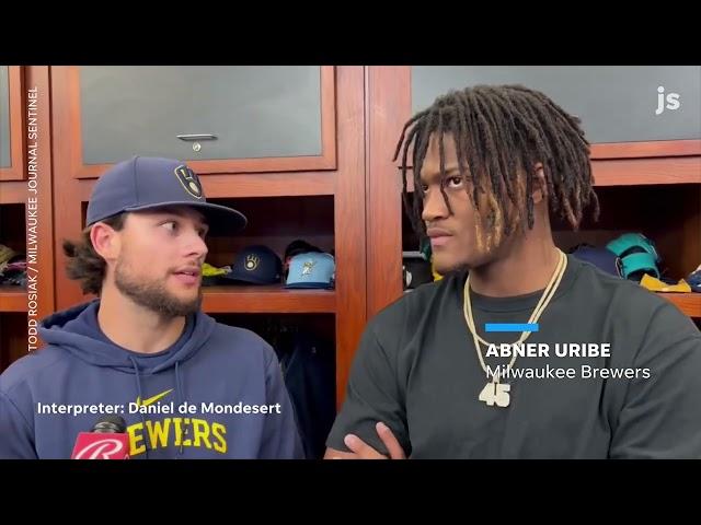 Brewers vs Rays fight: Pitcher Abner Uribe reacts to being at center of brawl with Jose Siri