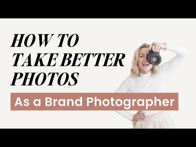 Personal Branding Photography Tips - How to Take Better Photos