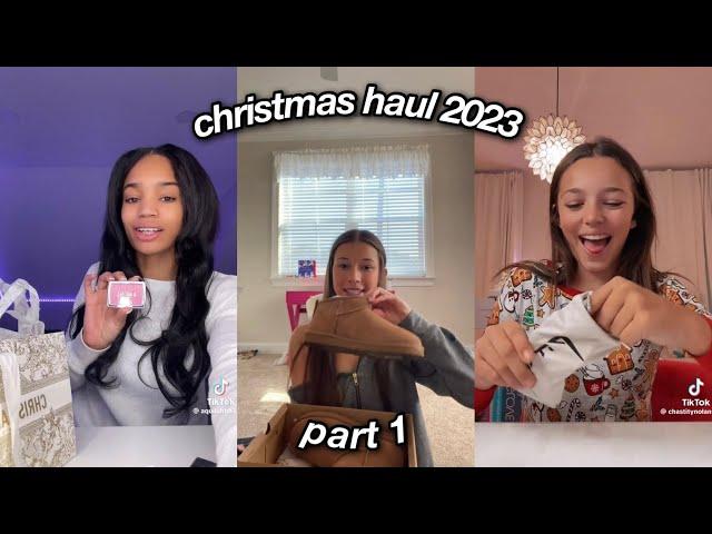 CHRISTMAS HAUL 2023 TIKTOK COMPILATION #1