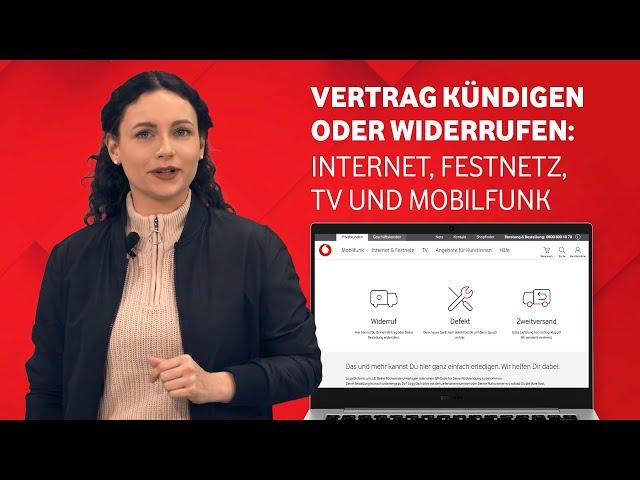 Vodafone Retoure: Hardware zurücksenden, Vertrag widerrufen oder kündigen I ServiceZoom