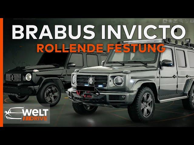 BRABUS INVICTO: G-KLASSE Upgrade vom Luxustuner zum gepanzerten Sonderschutzfahrzeug  | WELT DOKU