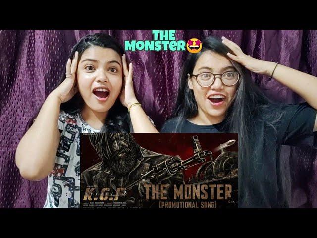 The Monster Song ft.Yash KGF Chapter 2 REACTION Video by Bong girlZ Sanjay Dutt,Ravi B,Prashanth N