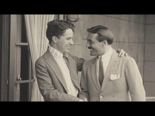 Max Linder Visits Charlie Chaplin - Behind the Scenes Archival Footage