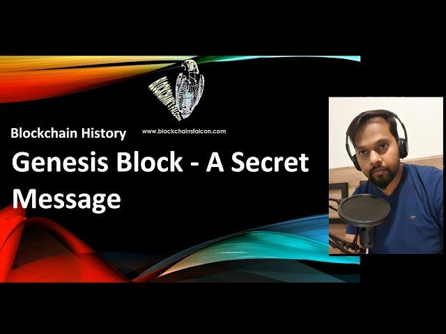 5 - The Genesis Block and a Secret Message