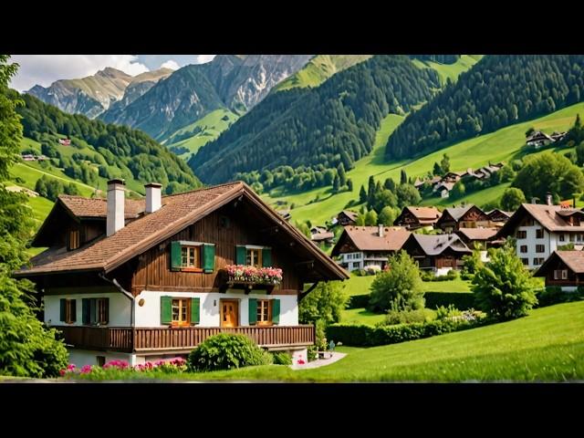  Saanen Switzerland: Traditional Swiss Countryside Village Famous for Bollywood