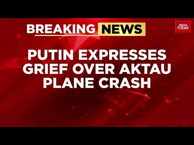 Russian President Vladimir Putin Expresses Grief Over Kazakhstan Plane Crash, Sends Medical Support