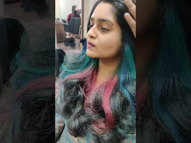 Funky Highlights for our Beautiful Client ll Faridas Makeup Studio