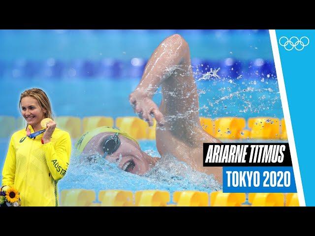  Ariarne Titmus at Tokyo 2020 ‍️ | Athlete Highlights