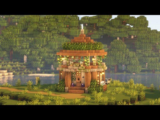 [Minecraft]  Aesthetic Enchanting Tower Tutorial / Mizuno's 16 Craft Resource Pack