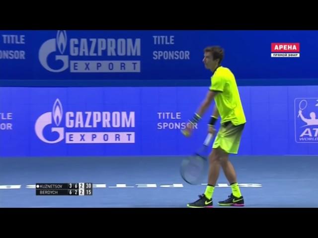 Tomas Berdych vs Andrey Kuznetsov Highlights ST  PETERSBURG OPEN 2016