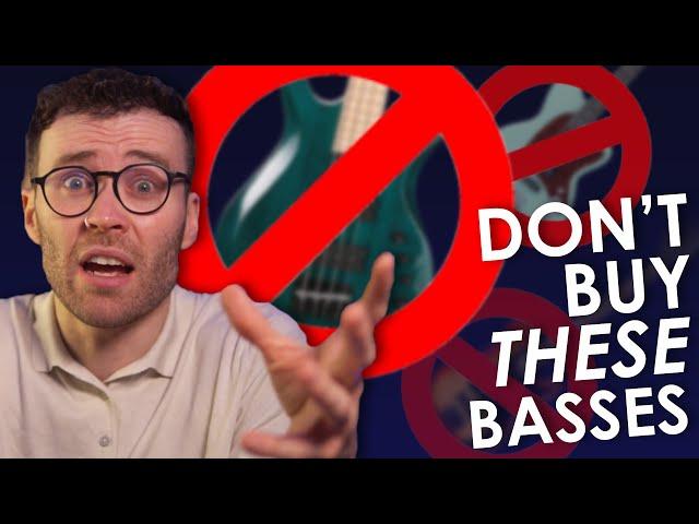 TOP 7 Bass Guitars Beginners should AVOID