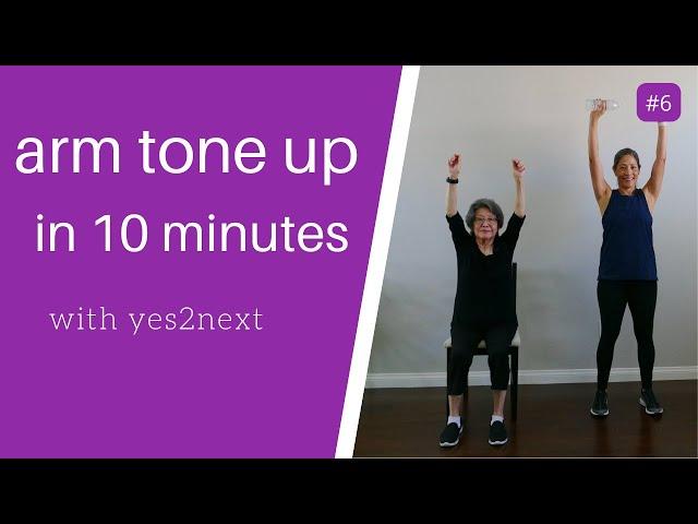 Tone up Arms, Batwings for Seniors, Beginner Exercisers