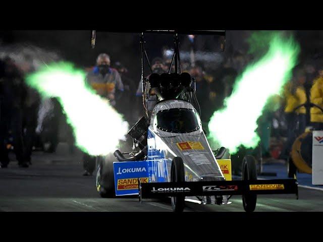 Incredible Top Fuel Dragster Start up ! Acceleration ! Throttle Whack and Race