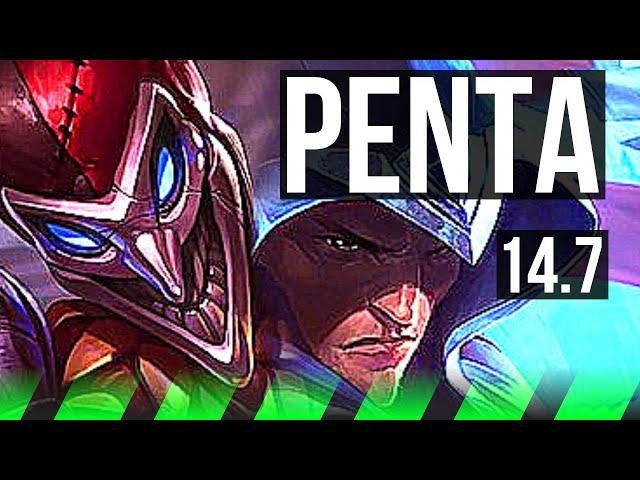 SHACO vs TALON (JGL) | Penta, Legendary, 21/4/5, Rank 11 Shaco | EUW Master | 14.7