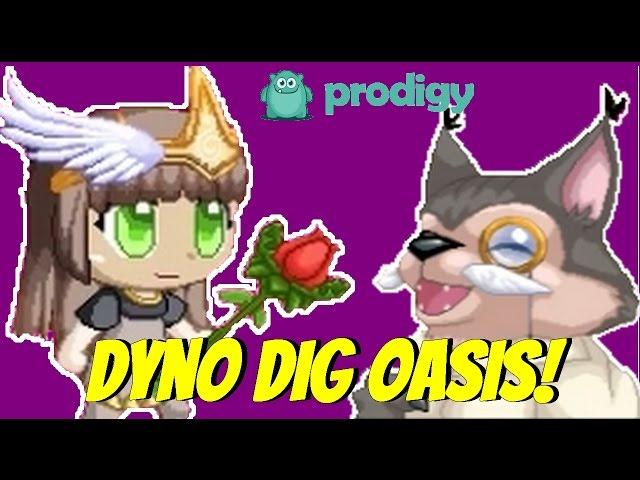 Prodigy Math Game - Let's Play Dyno Dig Oasis!