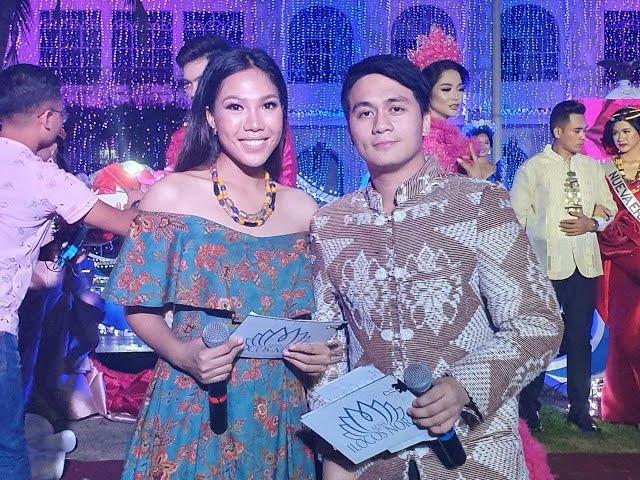 Miss Ilocos Norte 2019 Pageant Preliminaries | Ancher Cua, Event Host with Ms. Keena Madamba