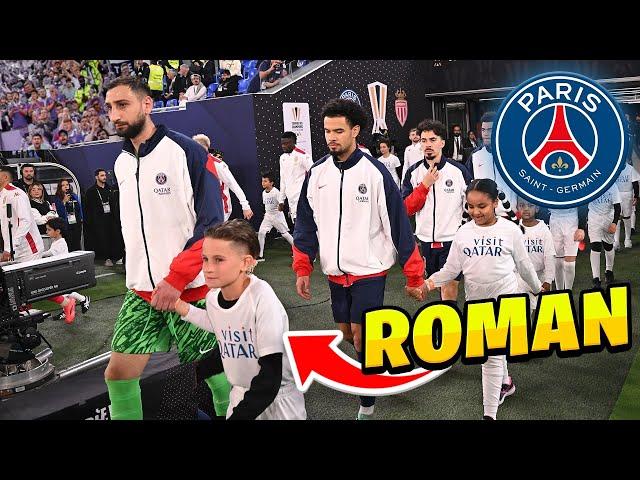 I WAS A MASCOT FOR PSG VS MONACO FINAL! 