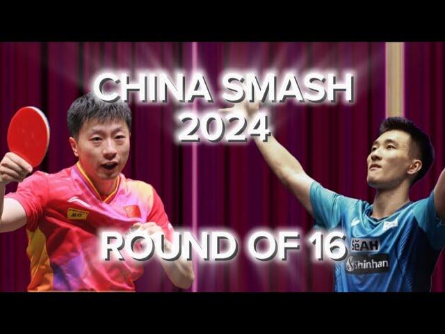 MA LONG VS LEE SANG-SU | China smash 2024 man round of 16