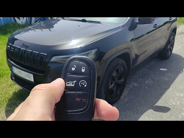 JEEP CHEROKEE 2019 ZDALNE ODPALANIE - JEEP USA REMOTE START