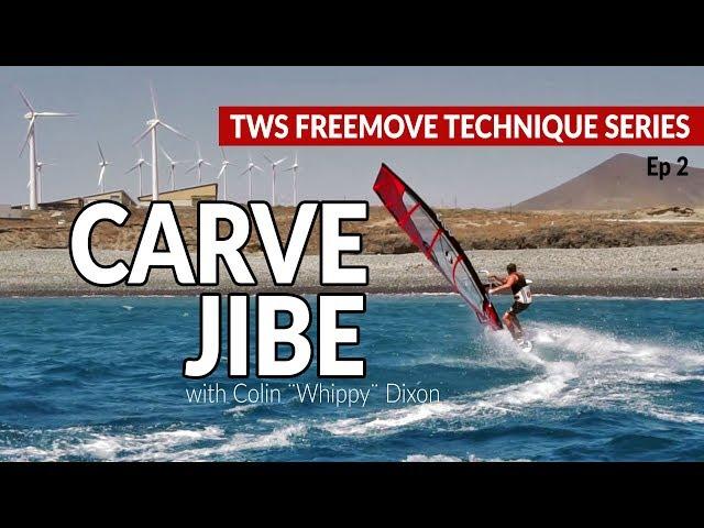 Episode 2: Carve jibe, how to gybe, jibing tips technique tutorial windsurfing