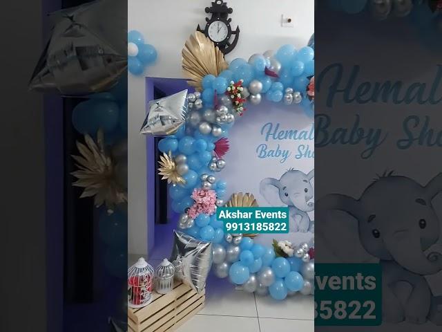 Baby shower decoration | New theme for baby shower decoration #babyshowerdecor #baby_shower #decor