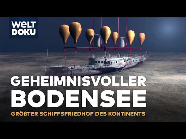 GEHEIMNISVOLLER BODENSEE: Schiffswracks, Flugzeuge und versunkene Schätze | WELT HD DOKU