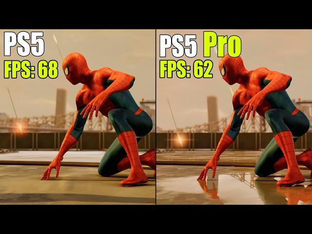 PS5 vs. PS5 Pro | Marvel's Spider-Man 2 Comparison | Loading, Graphics, Resolution and FPS Test