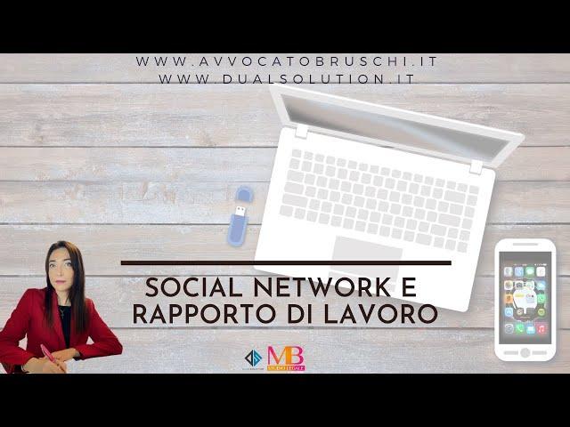 Social network e rapporto di lavoro