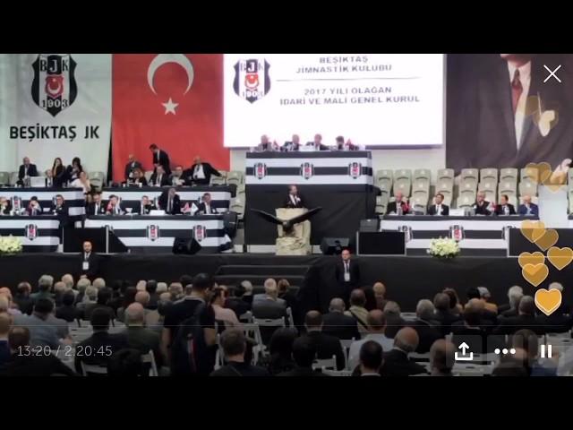 BJK Kongresinde Hürser Tekinoktay’ın Yıldırım Demirören ihraç talepli tam konuşması (full versiyon)