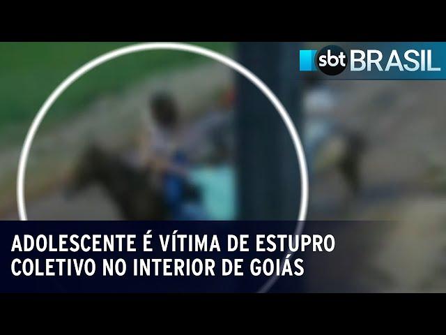 Adolescente é vítima de estupro coletivo no interior de Goiás | SBT Brasil (17/04/23)