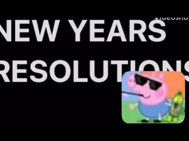 My New Years Resolutions *Resolution Ideas*