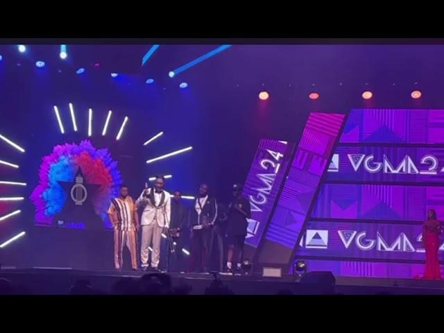 Amerado dedicates #VGMA24 award to Delay as he wins best rap performance