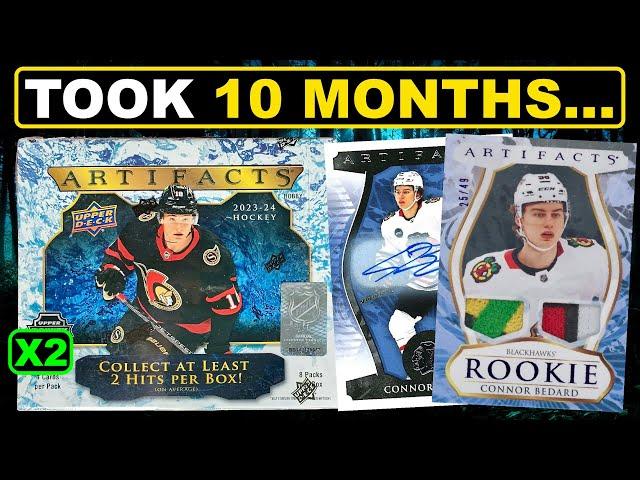 TOO LITTLE TOO LATE? - Opening 2 Boxes of 2023-24 Upper Deck Artifacts Hockey Hobby