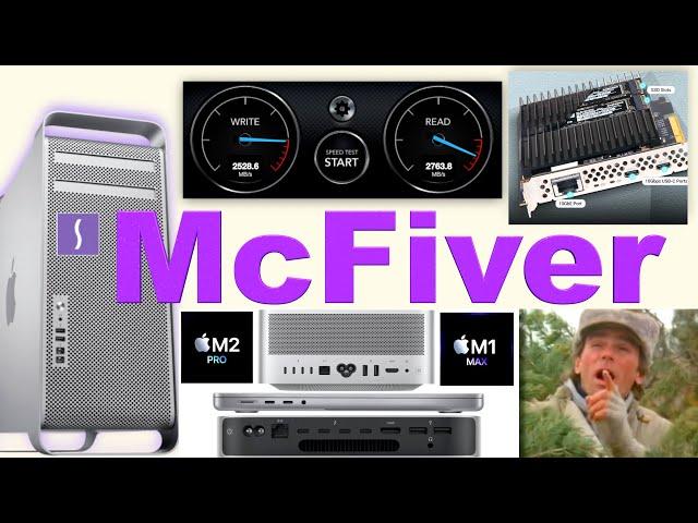 Best 3 in 1 PCIe card for Mac and PC? Sonnet McFiver.