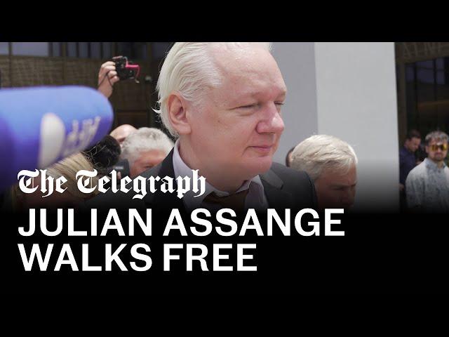 Judge wishes Julian Assange ‘happy birthday’ before freeing him after 12 years