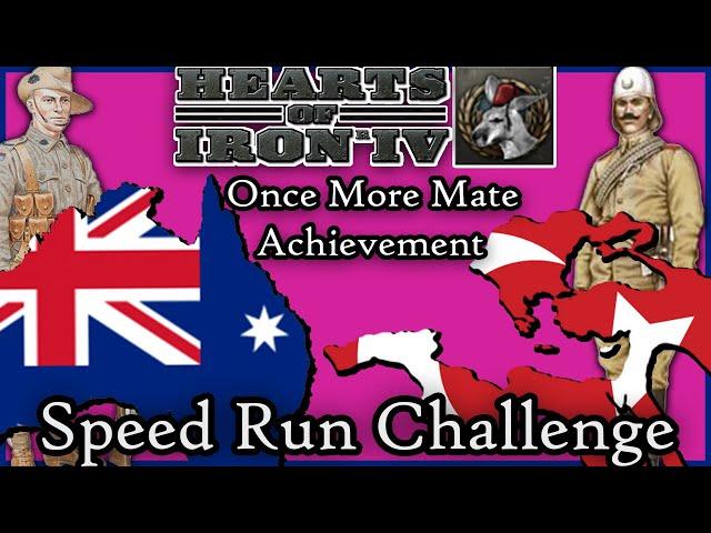 HOI4- Poorly Attempted Speedruns |Once More Mate Acheivement|
