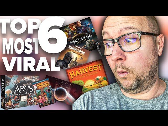 Top 6 Most Viral Board Games August wk 1