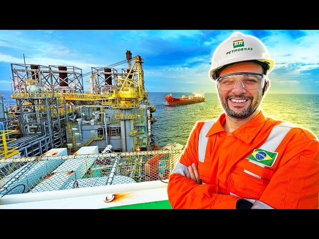 Como funciona uma PLATAFORMA de PETRÓLEO #Boravê